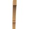 Ekena Millwork 4"W x 32"D x 36"H Balboa Rough Sawn Knee Brace, Western Red Cedar BRC04X32X36BOA00RWR - alternate 2